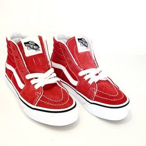 Vans Sk8-Hi Racing Red Baby/Toddler Unisex Size: 11.5